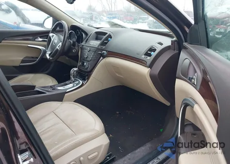 2011 Buick Regal Cxl Russelsheim из США, поврежденный, VIN W04GT5GC5B1032002